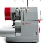 SINGER HD0450S Heavy Duty Serger | Overlock Machine with 2-3-4 Thread Capability, 1300 Stitches/Minute, 60% Larger Cutting Knife, Differential Feed, Full Metal Frame & Free Arm